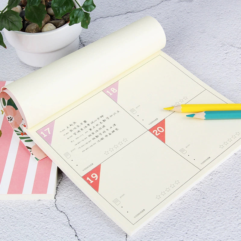 100 Days Planner Notepad