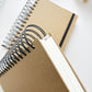 A5 Spiral Kraft Notebook