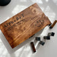 Vintage Wooden Alphabet Stamps Large Set
