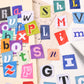 Retro Alphabet Stickers Box