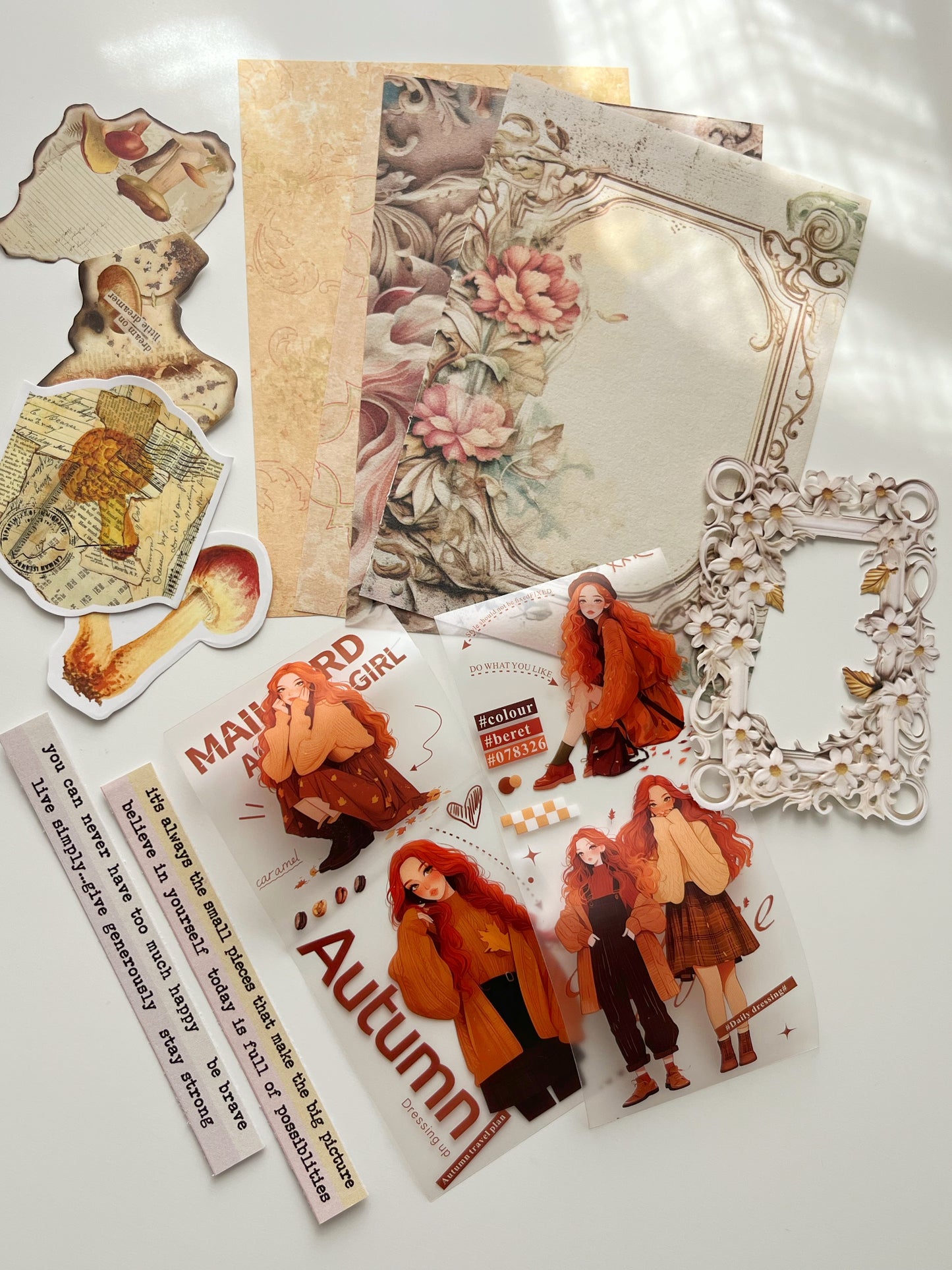 September Autumn Spread Material Pack
