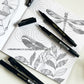 Black Sketch & Brush Pen