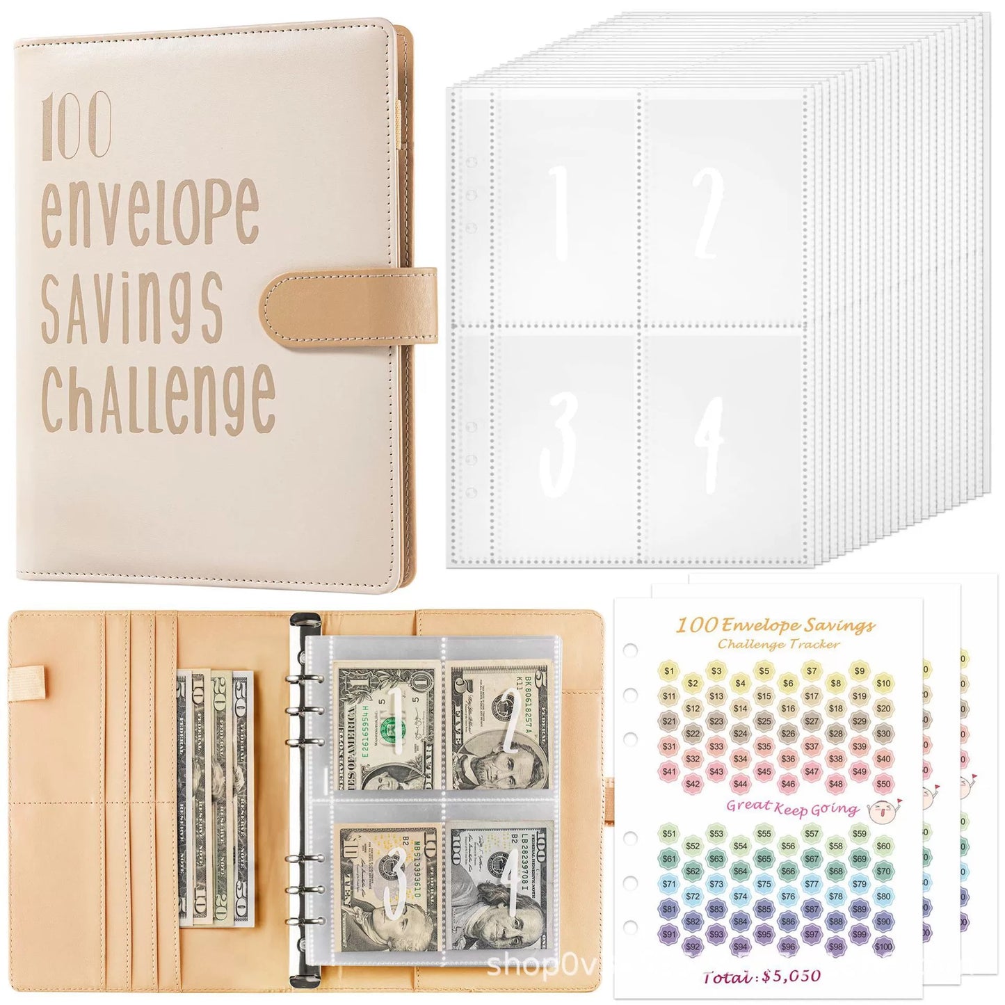 100 Envelope Budget Binder