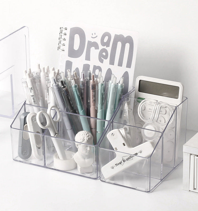 Clear Multipurpose Pen Holder