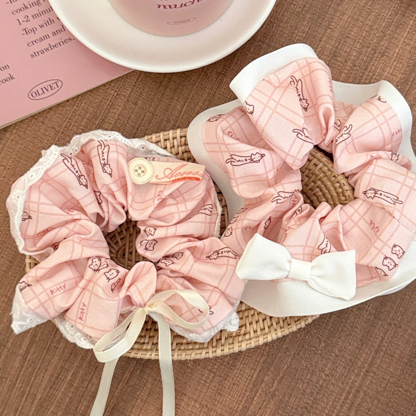 Cute Girl Scrunchies