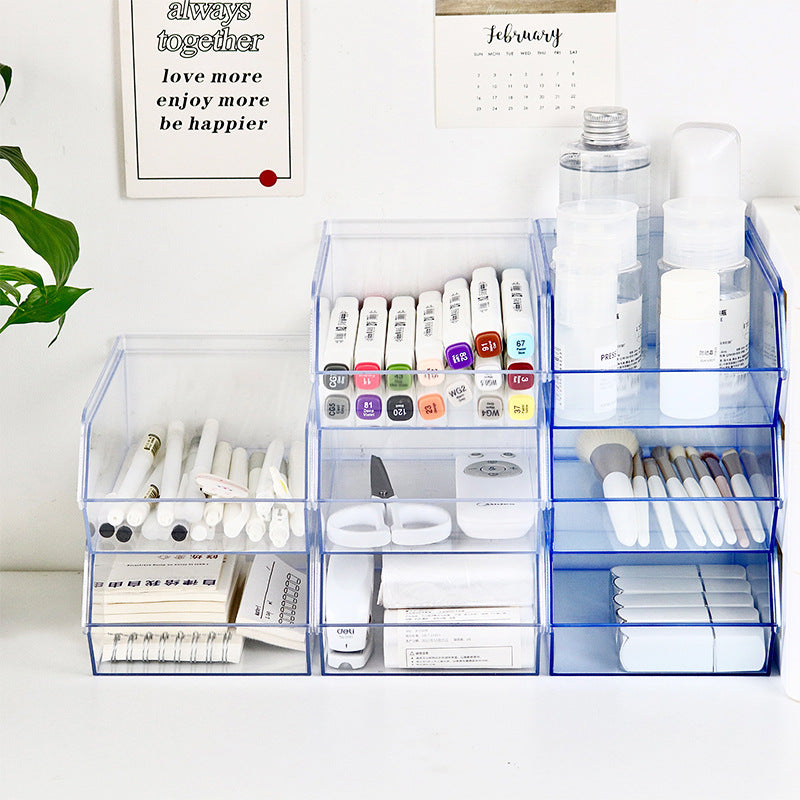 Clear Stackable Desk Tray