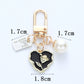 Gold Heart Keychain