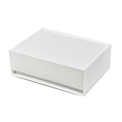 Stackable White Drawer Set