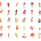 Ice Cream Stickers Box