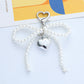 Pearl Bow Keychain