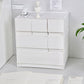 Stackable White Drawer Set