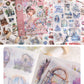 Retro European Stickers Book