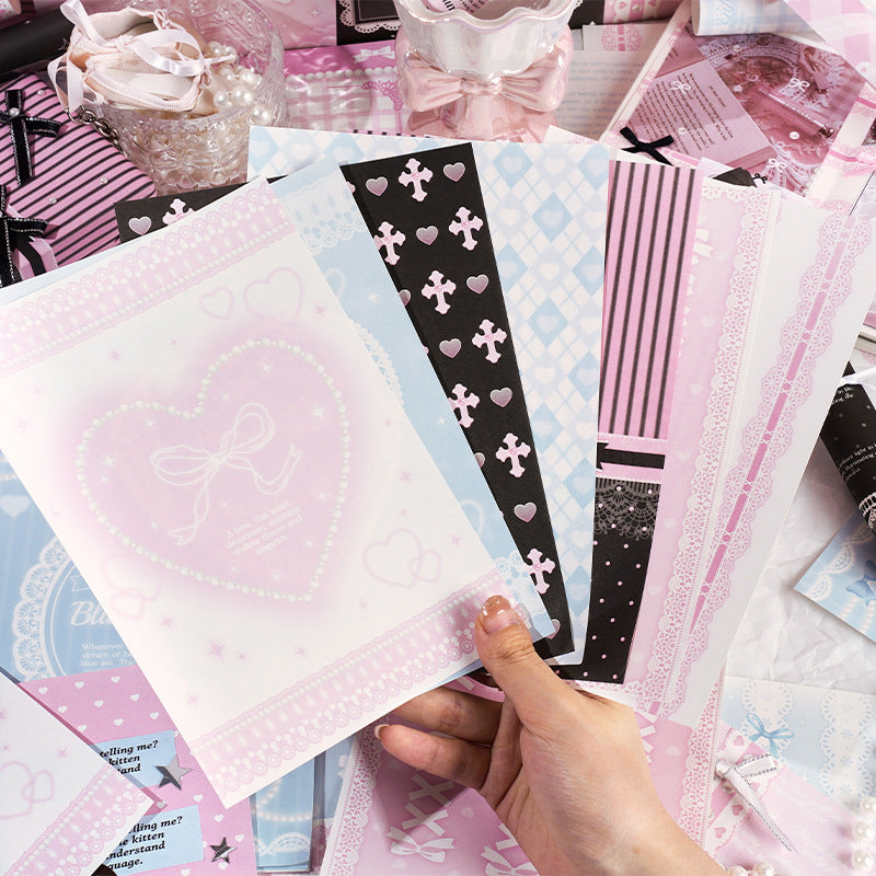 Sweet Lace Deco Paper Set