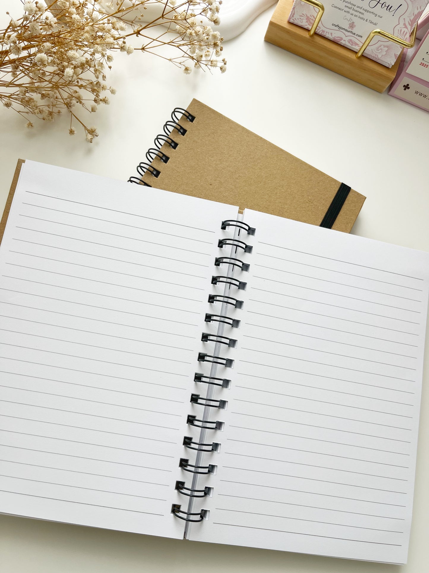 A5 Spiral Lined Notebook