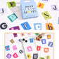 Retro Alphabet Stickers Box