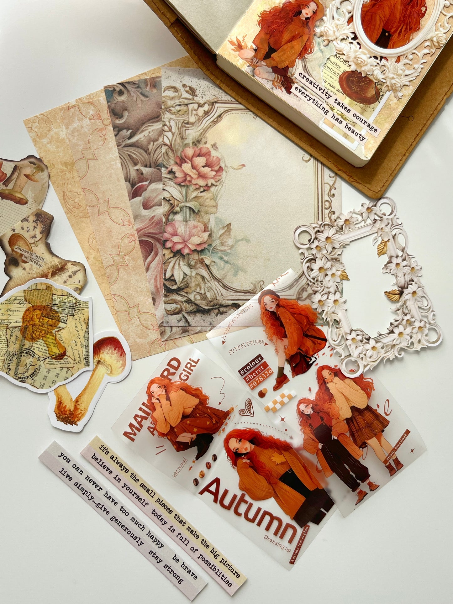 September Autumn Spread Material Pack