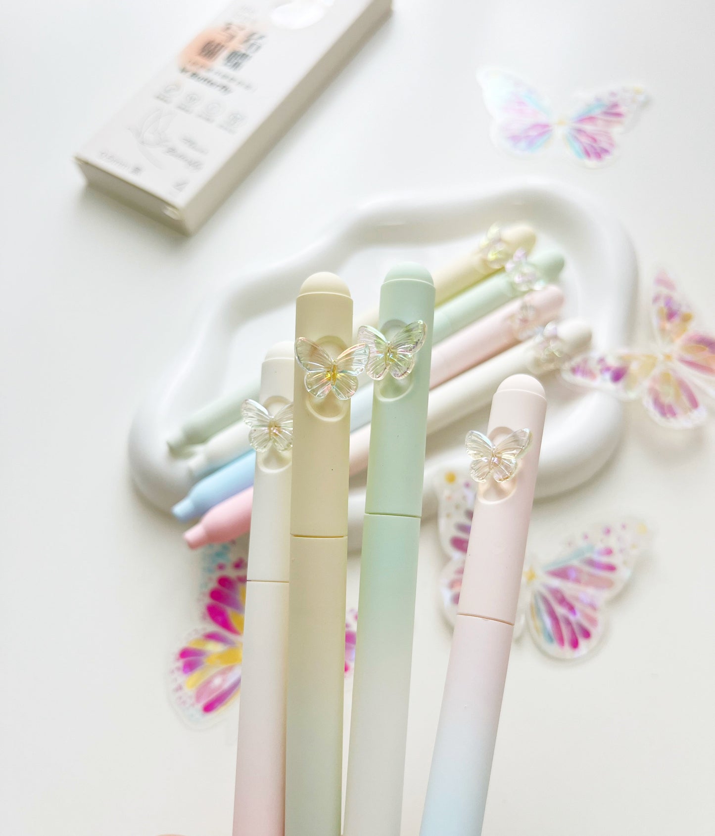 Butterfly Pastel Pen Set