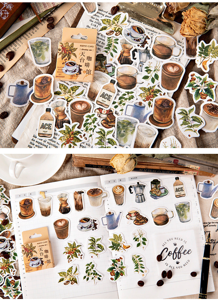 Coffee Stickers Box