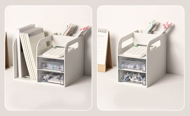 Desk Storage Setup