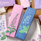 Flower Embossed Bookmark Pack