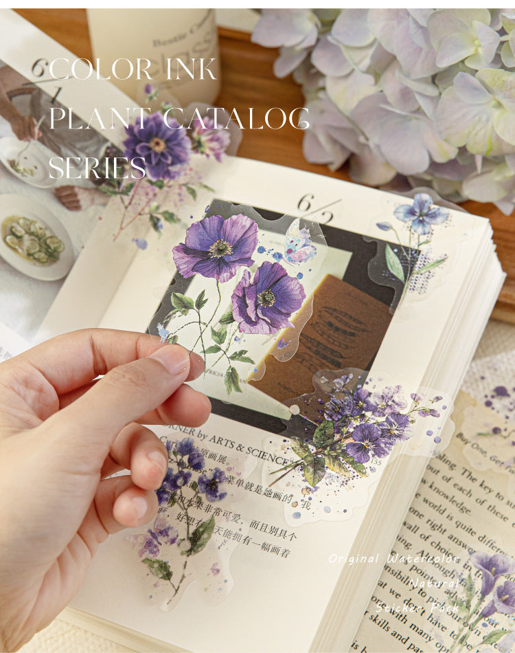 Flowers PET Stickers