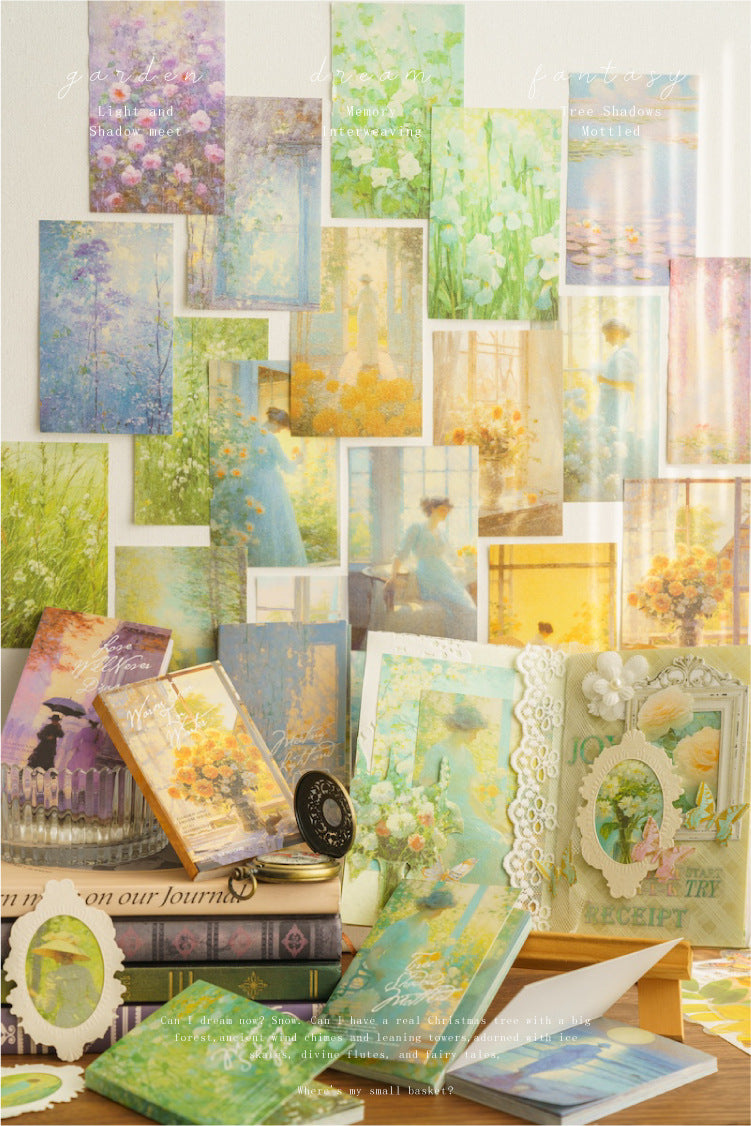 Garden Dream Small Deco Paper Book