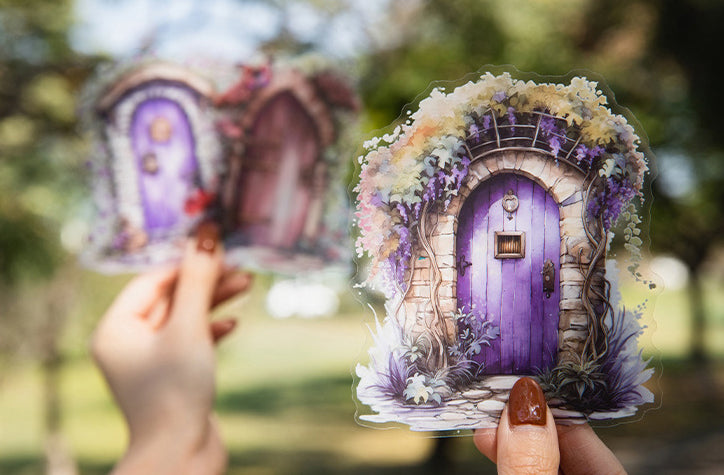 Magical Front Door PET Stickers