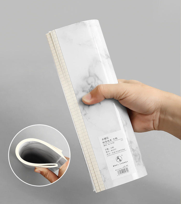 Note Book Marble Marble Notebook – Crafty Jo Mauritius