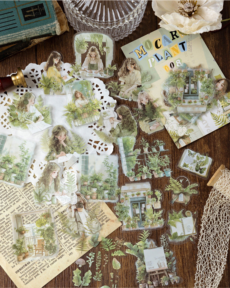 Mocard Plant Series PET Stickers