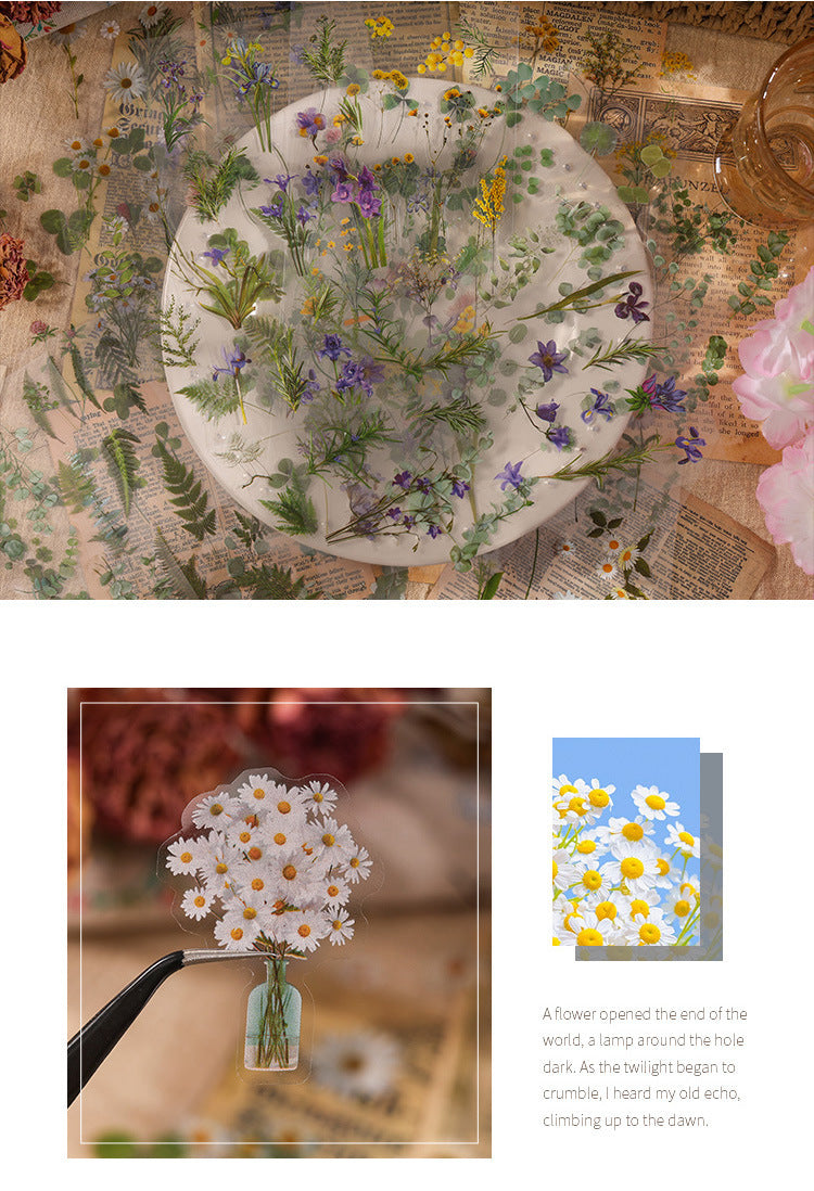 Nature Series Flower Stickers