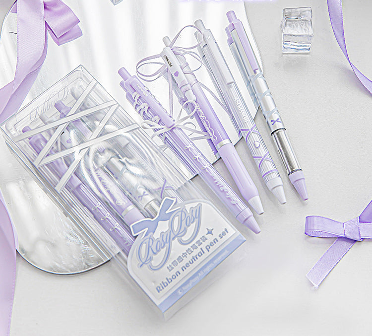 Ballet Ribbon Gel Pen Set