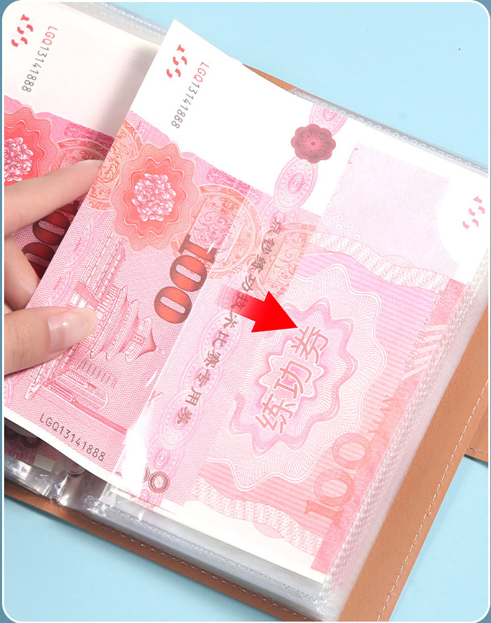 A6 Cash Savings Book