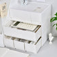 Stackable White Drawer Set