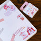 Pink Party Stickers Box