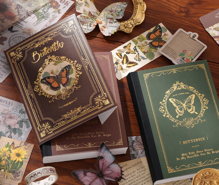 Vintage Butterfly Gift Box Set