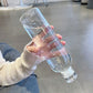 Clear Time Scale Water Bottle