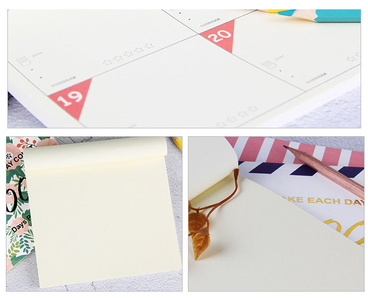 100 Days Planner Notepad