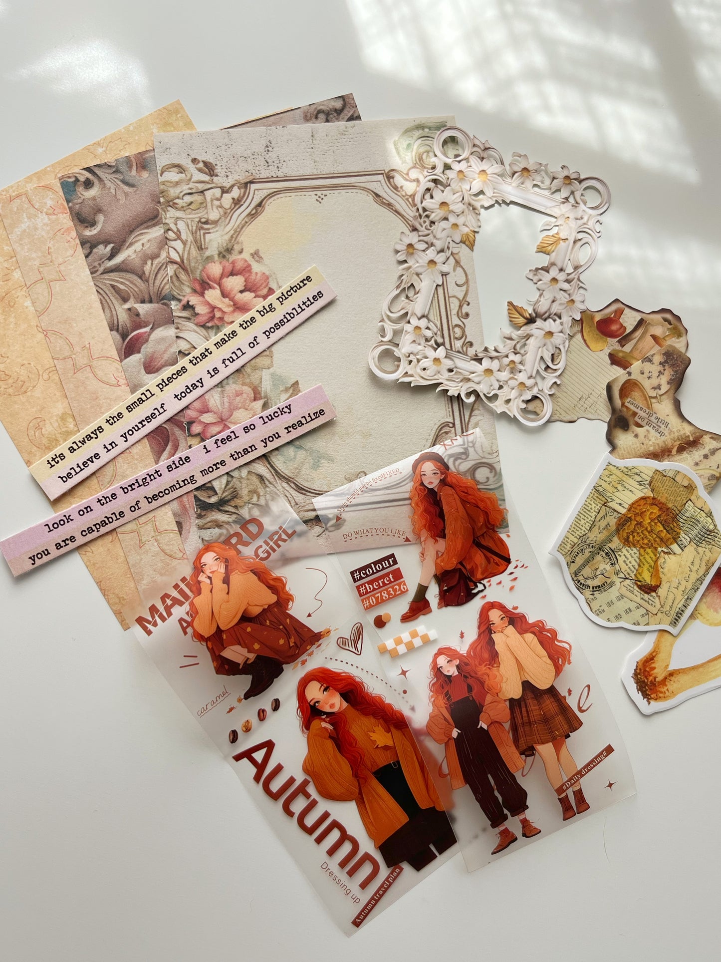 September Autumn Spread Material Pack