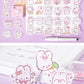 Cute Bunny Stickers Box