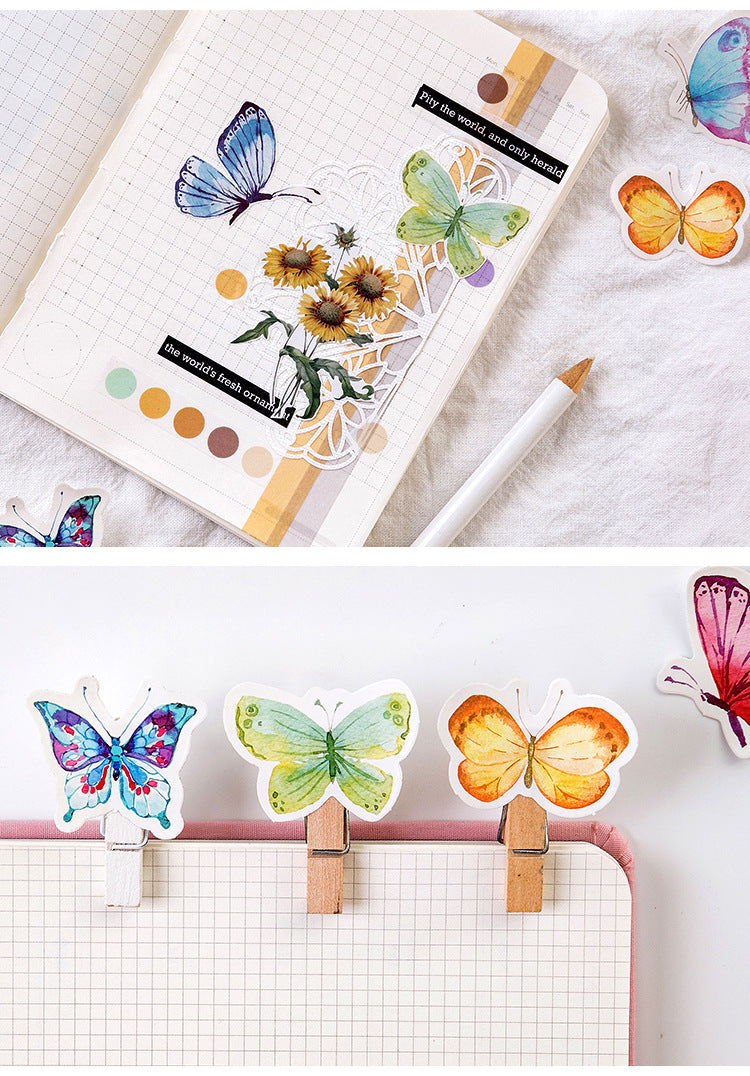 Butterfly Garden Stickers Box