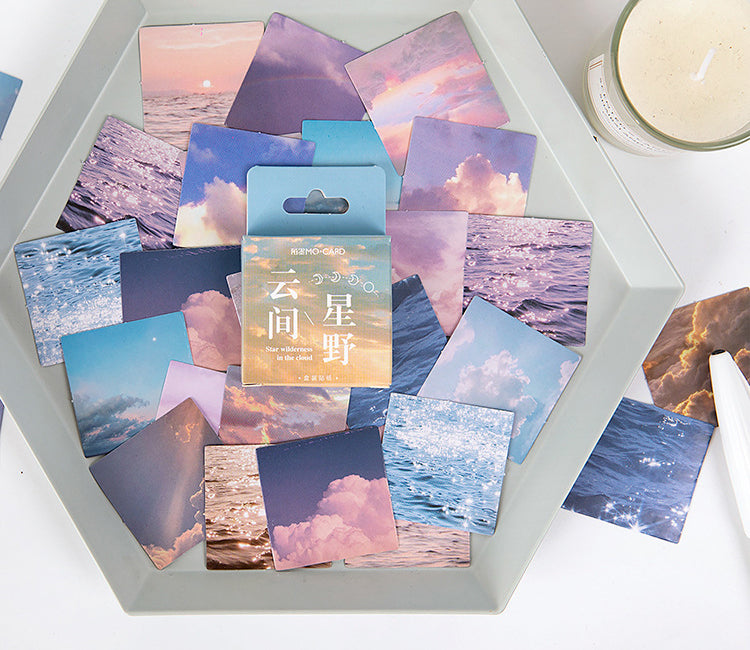 Clouds & Water Stickers Box