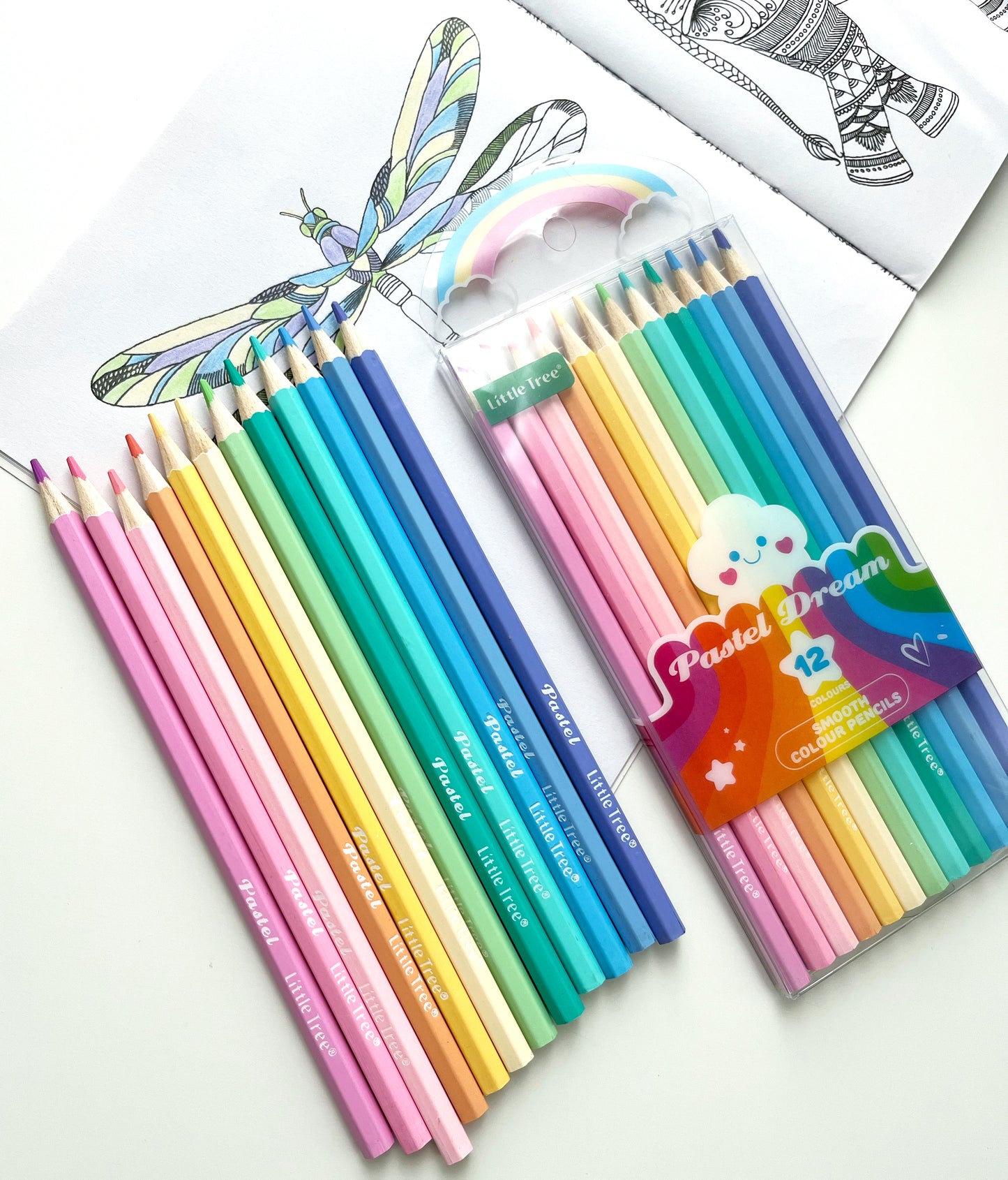 Pastel Dream Coloured Pencils