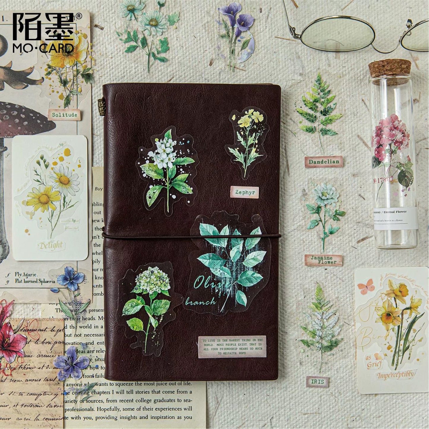 Flowers PET Stickers