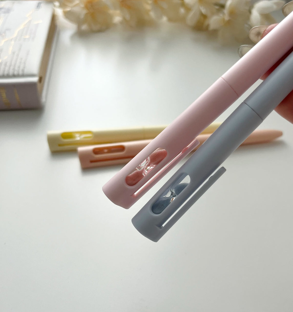 Hourglass Pen Set