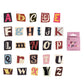 Retro Alphabet Stickers Box