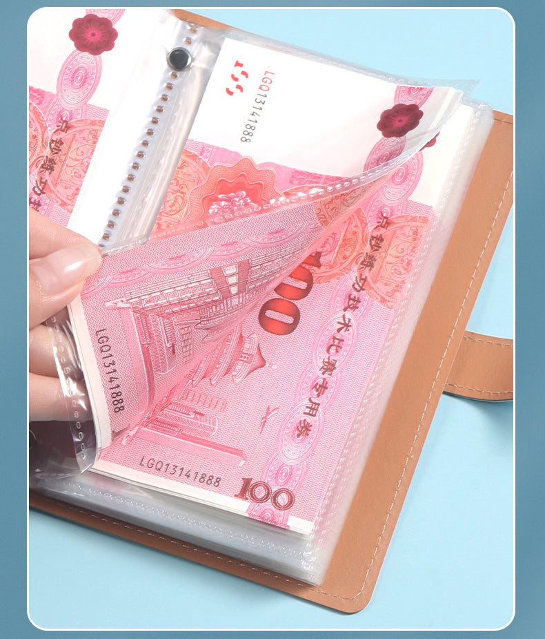 A6 Cash Savings Book
