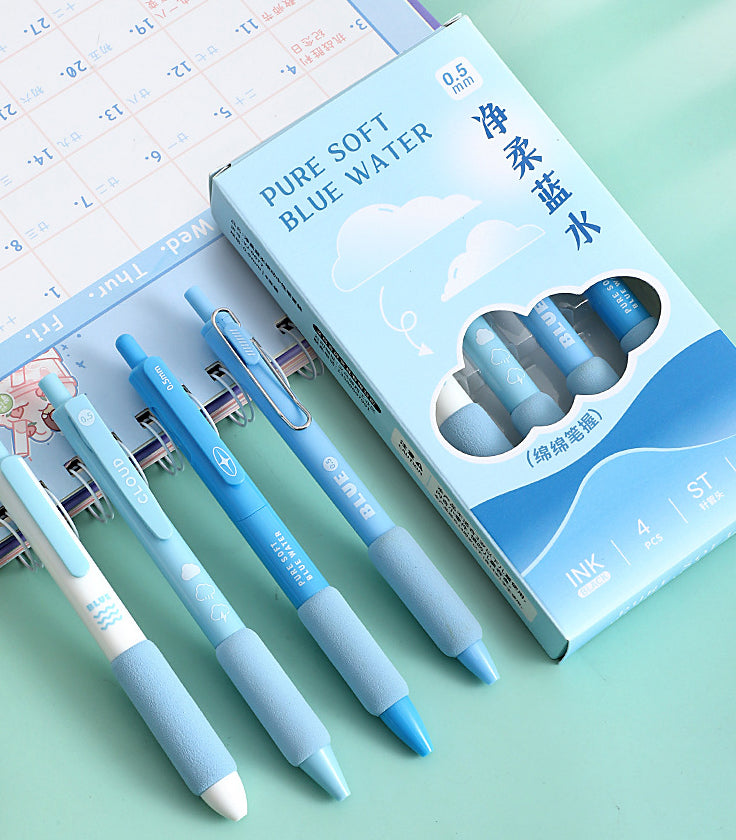 Soft Grip Gel Pen Set