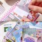 Space Time Mail Stickers Pack