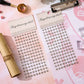 Gold & Silver Stud Stickers