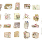 Vintage Roses Stickers Box